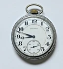 Antique Men’s Illinois Grade 107 Model 9 21J 16s Pocket Watch Runs