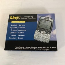 Lingo Voyager II Talking Translator 12 Languages
