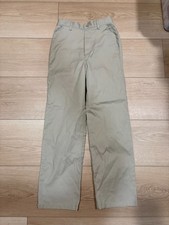 French Toast Boys Khaki School Uniform Pants Size 14 Relaxed Fit Adjustable Wais