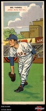 1955 Topps DoubleHeader #119 Mel Parnell / 120 - Red Sox / Red Sox 4 - VG/EX