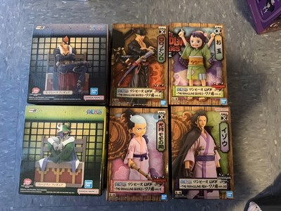 One Piece Momonosuke , Otama, Zoro, Izou, Drake, Page One, Figure set of 6 