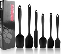 Magrimaxio 6 StüCk Teigschaber Silikon Set, Silikon KüChenhelfer 230? H