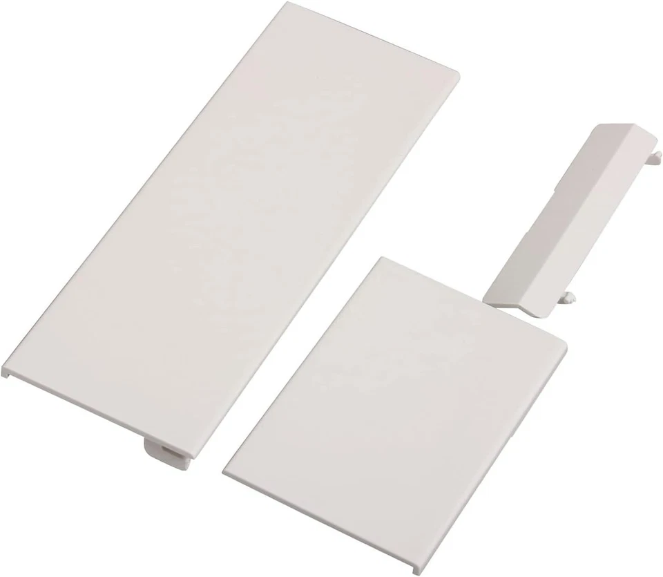 Replacement Port Covers Doors Flaps Set for Nintendo Wii Consoles - White - Image 1 of 4