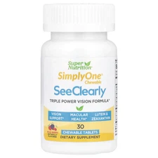 SimplyOne®, See Clearly, Triple Power Vision Formula with Lutein, Zeaxanthin,
