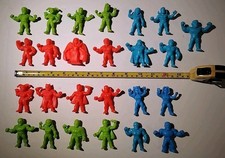 Lot of 25 Wendy's Kids Meal Toys DC Comics Super Heroes Villians Figures