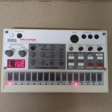 Korg Volca Sample 2 Digital Sequencer White Synthesizers Audio Equipment Sound