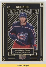 2022 Upper Deck Series 2 UD Portraits Rookies Jake Christiansen #P-54 READ 0s9c