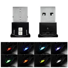2 PCS Mini USB LED Light, 8 Colors RGB Car USB LED Interior Atmosphere Light,...