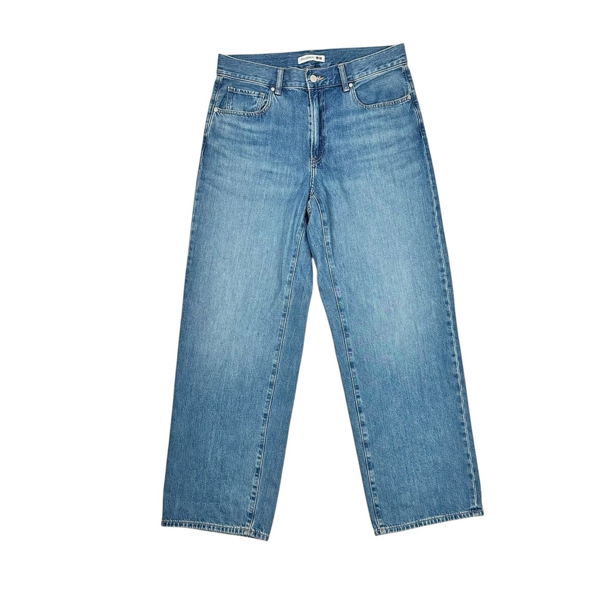 Uniqlo x JW Anderson Blue Wide Leg Baggy Jeans Size 33