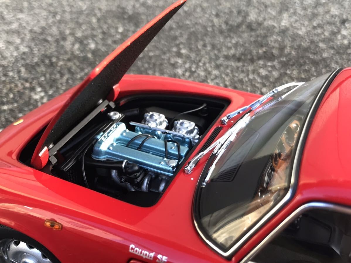 1/18 LOTUS ELAN S/E COUPE レッド 1966 LOTUS ELAN S/E S3 COUPE RED 1:18 by AUTOART 75351 OLD
