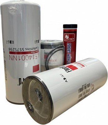 KIT Fleetguard LF14001NN FF5971NN FS19765 +1 GRASA ROJO CUMMINS X15, X12+2020