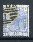 GREAT BRITAIN / GB 1880-83 2 1/2d - Letters LI - Plate 22 - QV - SG 157