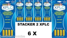 Stacker Two 2 XPLC Herbal Dietary 4 /Card (Lot 6 X Cards) = 24 Capsules NEW