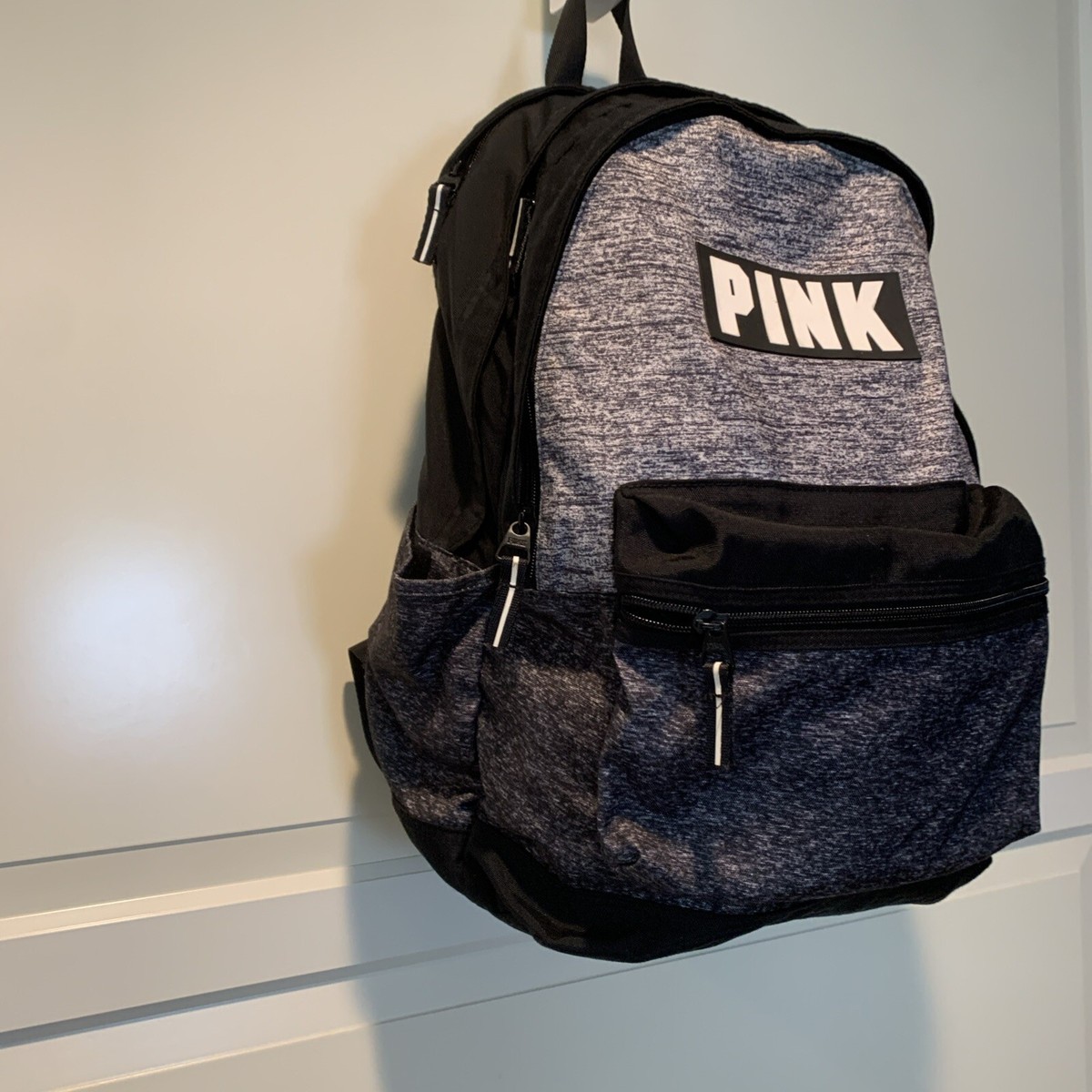 PINK Victoria\'s Secret MINI Black Backpack Sleek Modern Design Victoria main image 4