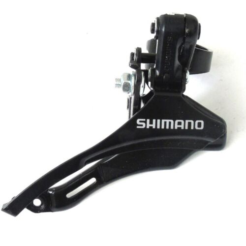 Desviador delantero de bicicleta de montaña Shimano Tourney FD-TZ30 6/7 velocidades 31,8 mm tracción superior - Imagen 1 de 4