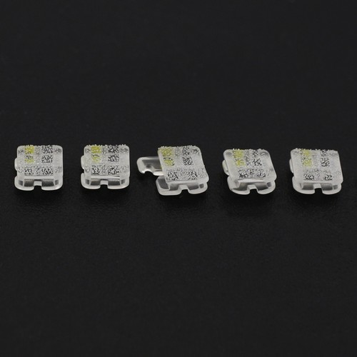 10PCS Dental Orthodontic Sapphire Bracket Aesthetic Clear Roth 022 3 Hook Upper - Picture 12 of 12