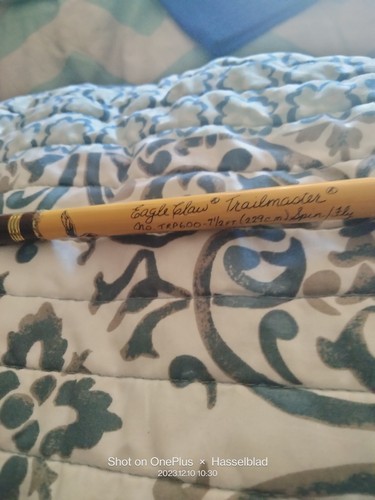 EAGLE CLAW Trailmaster Spin FLY Rod 7 1/2 Ft Wright McGill Fishing Pole W/ Tube - Picture 6 of 12