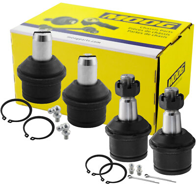 2WD MOOG Front Upper Lower Ball Joints for Ford F250 F350 Super Duty 1999-2020 E