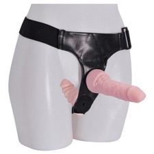 Strap On Harness Double Dildo Dong Anal Vagina Pegging Sex Toys for Couple Women