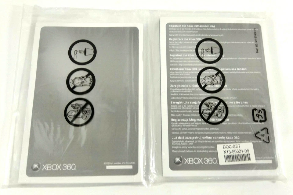 Console Microsoft Xbox 360 Elite Manuale Istruzioni Installazione Non VF Non Vo - Immagine 2 di 2