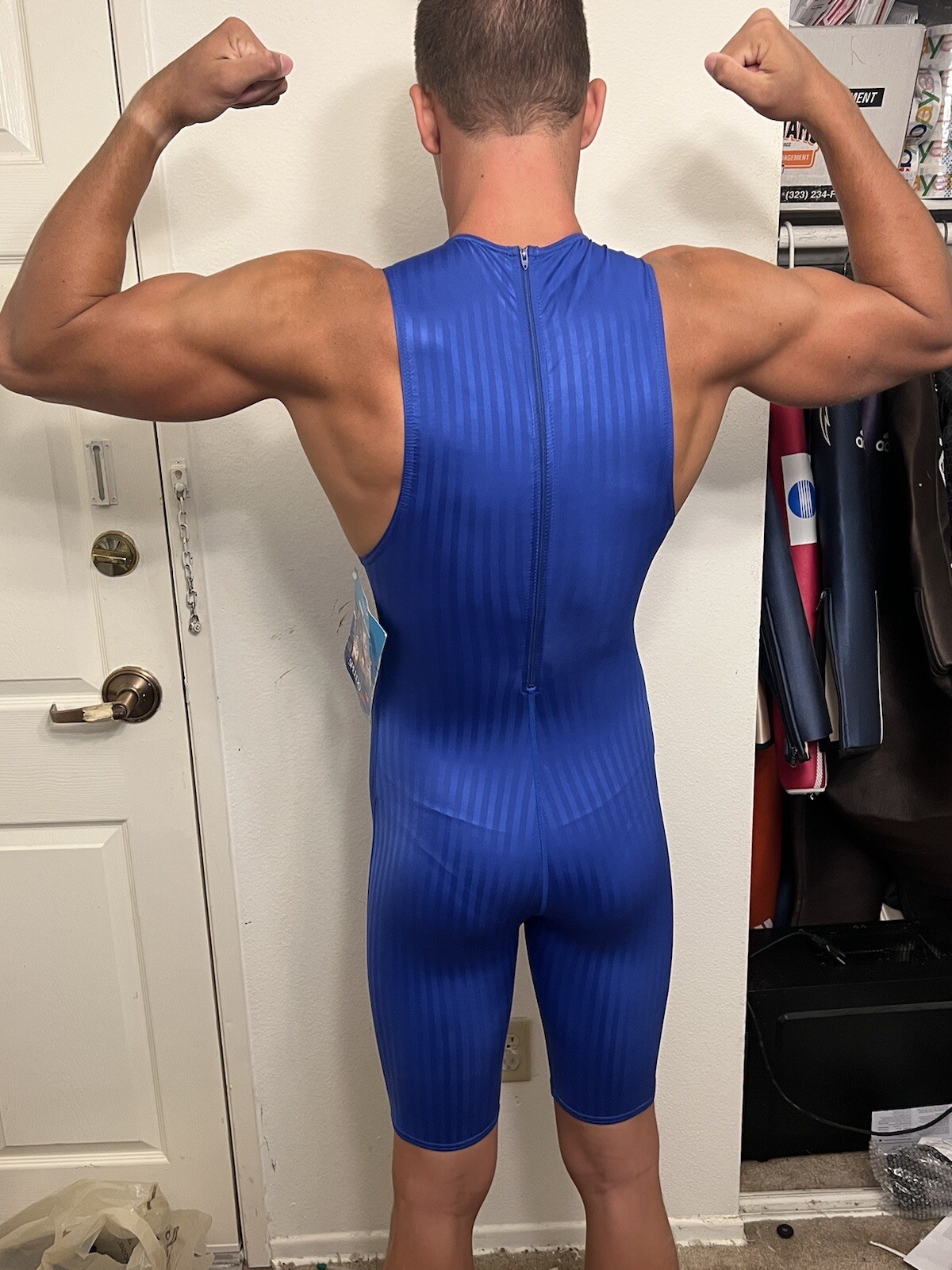 Speedo aquablade Bodysuit Swimsuit Speedsuit Kneeskin racing Olympic