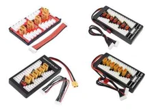 Parallel Charging Balance Board Lipo Battery Charger XT60/T Deans/XT90 Plug