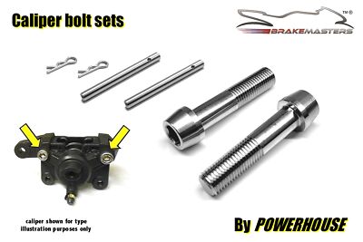 Stainless Rear Brake Caliper Pad Pins & R-Clips – Suzuki GSF600 Bandit 2003-2004