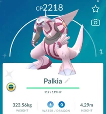 - Shiny Palkia -  PTC - 80k stardust -Description