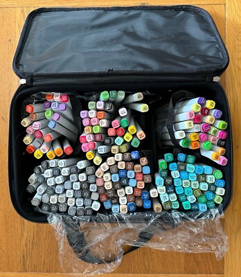 COPIC CLASSIC MARKER PENS 214 SET - PROFESSIONAL MANGA ARCHITECTURAL GRAPHIC ART