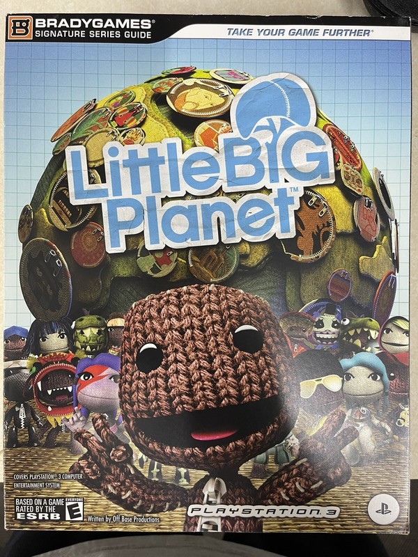 Little Big Planet Brady Games Signature Series Strategy Guide Sony PS3