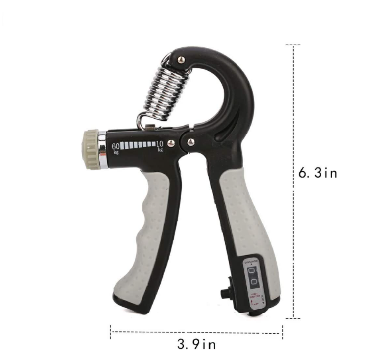 Maniglia Rinforzatore Avambraccio Regolabile 5-60 Kg – Finger Trainer Per Sport E Riabilitazione