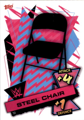 Topps - WWE - 2021 T02 - Steel Chair - Tactic Card - 2021