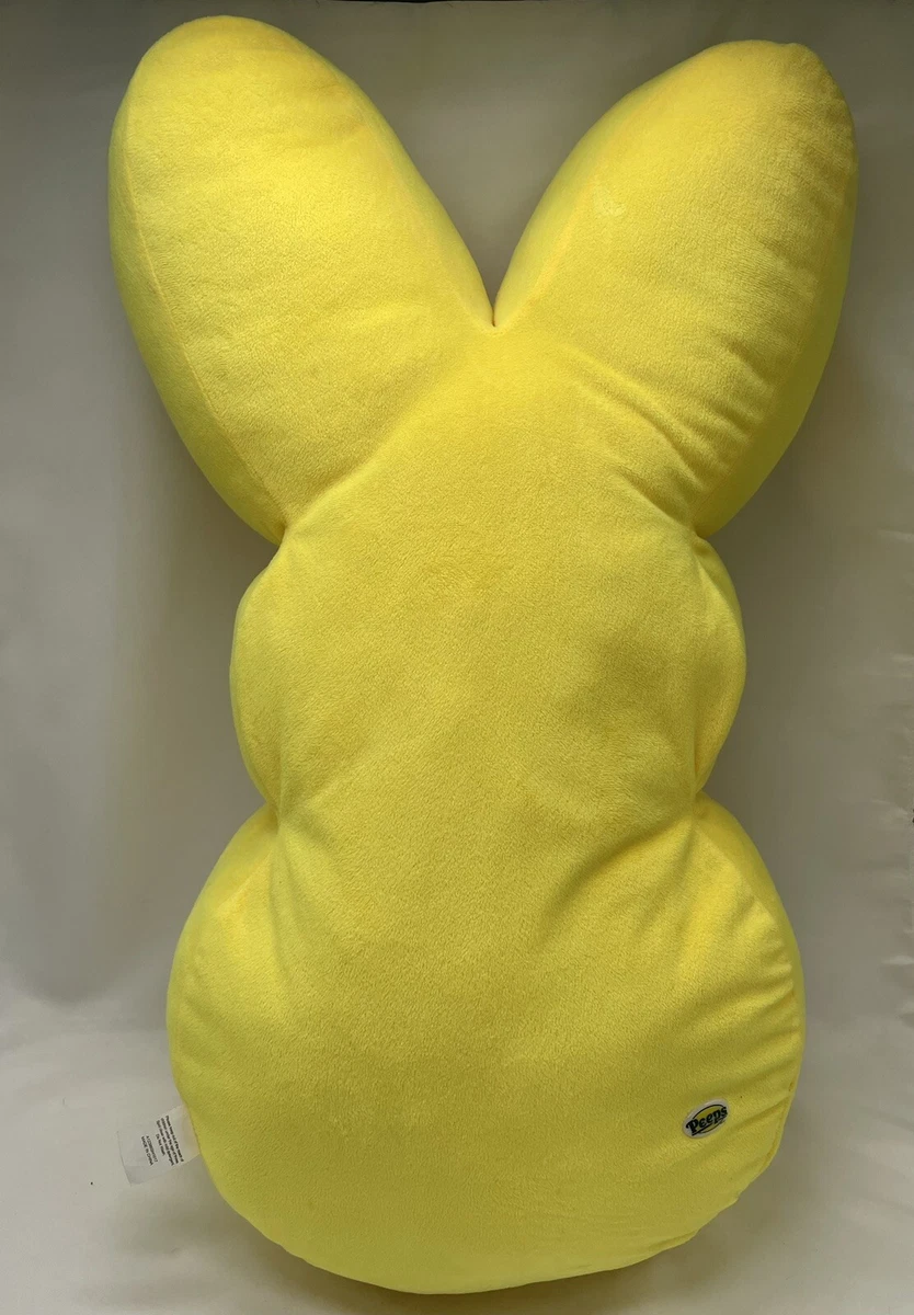 Peeps 22” Yellow Bunny Large Jumbo Giant Plush Stuffed Animal