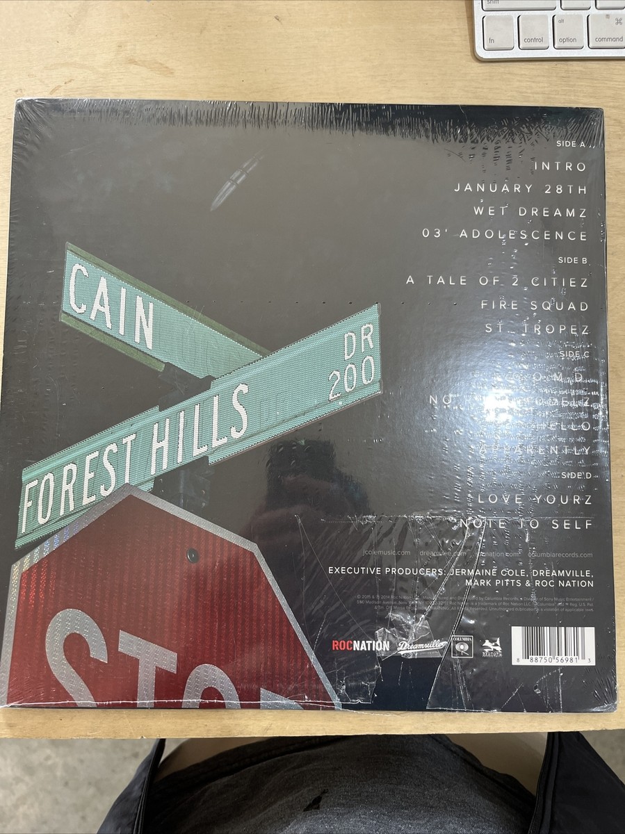 J. COLE - 2014 Forest Hills Drive 2xLP RARE VINYL (Brand New