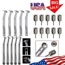 1-5Pcs NSK Style Dental High Speed Handpieces Push Button 2/4Holes Steel Rotor