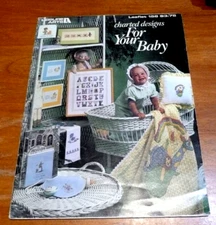 Cross Stitch: Charted Designs For Your Baby - Leisure Arts leaflet 158