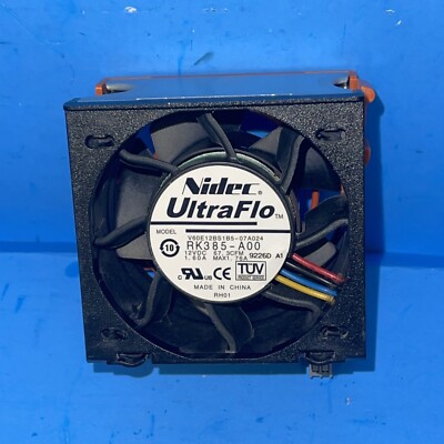 ''LOT OF 6''  NIDEC ULTRAFLO V60E12BS1B5-07A024   RK385-A00  FAN 