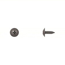 Black Zinc Phillips Truss Screws 4.8-1.61x16mm (25 PCS)
