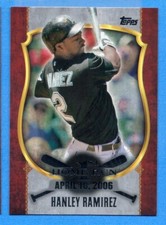 2015 Topps Update First Home Run Silver #FHR21 Hanley Ramirez Marlins