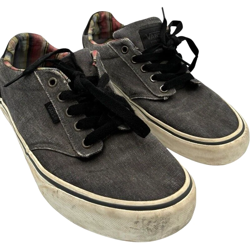 sneakers skateboard stringate vans uomo comfort deluxe grigio taglia 8