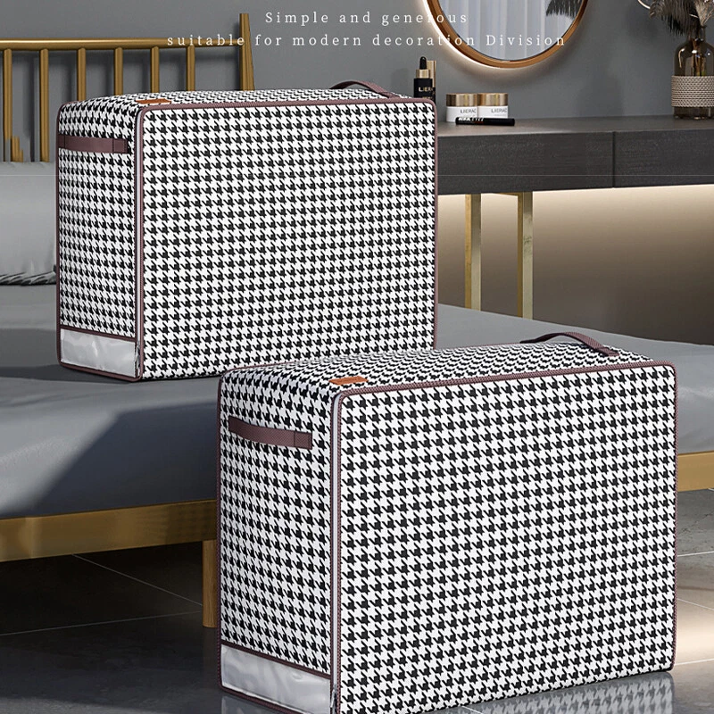 2/6Pcs Underbed Dustproof Clothes Storage Bags Ziped Organizer Wardrobe Boxes - Image 3 of 4