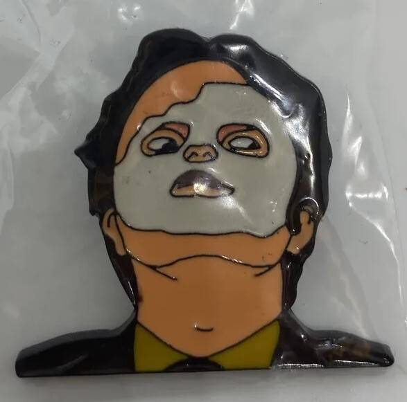 NEW 'The Office' Enamel Pin Set Dwight CPR Cover Stress Relief