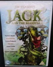 JIM HENSON'S JACK AND THE BEANSTALK REAL STORY GENUINE REGION 2 DVD NEW & SEALED