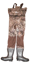8 Fans Breathable Hunting Waders 1000G Insulated Liner RealTree Max-5 SIZE 13
