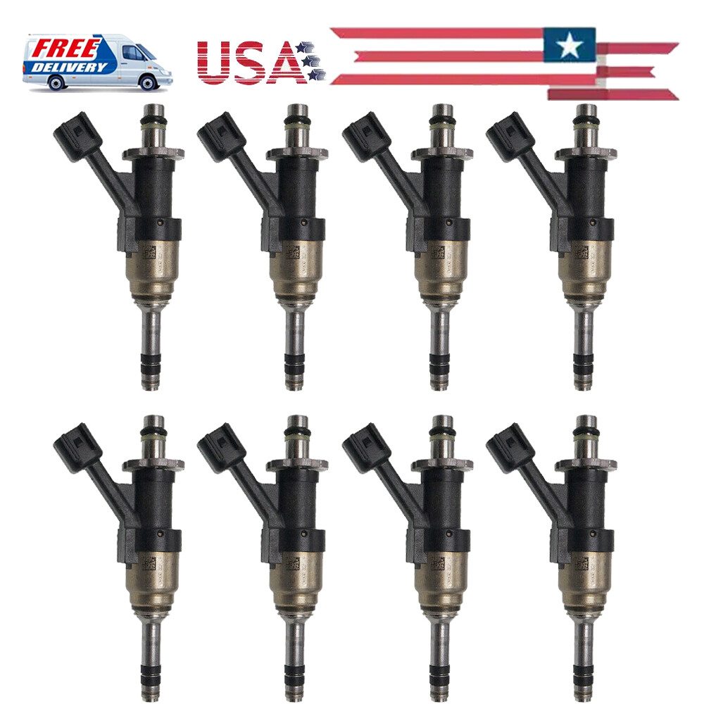 Set 8PCS OE Fuel Injectors 12668390 For GM 14-18 Chevy GMC 1500 5.3L FJ1217 NEW