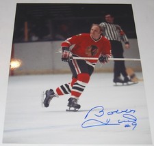 BOBBY HULL signed (CHICAGO BLACKHAWKS) Hockey 11X14 photo W/COA *GOLDEN JET* #2 BOBBY HULL signed (CHICAGO BLACKHAWKS) Hockey 11X14 photo W/COA *GOLDEN JET* #2