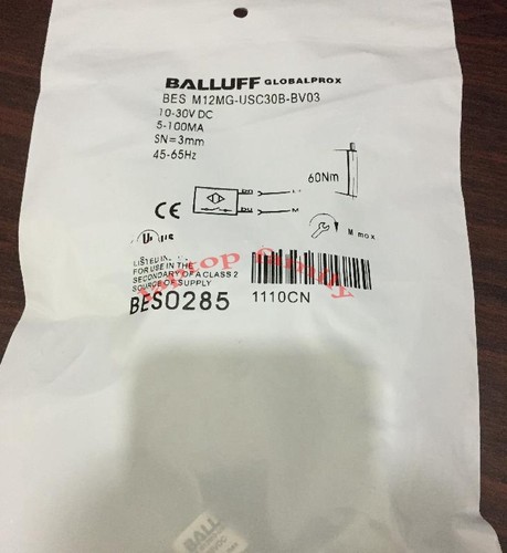1PC NEW BALLUFF BES M12MG-USC30B-BV03 Proximity Sensor ZS - Picture 1 of 5