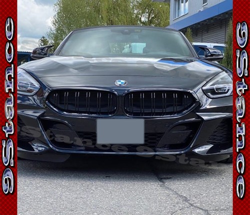PIANO BLACK M-DUAL LOOK ABS GRILLE FIT 2019-2022 G29 Z4 Convertible All Models - Picture 2 of 4