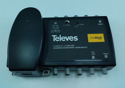 TELEVES 5363 Minikom 48dB Centra Multibandl Verstärker mit UHF/VHF Mix
