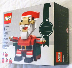 LEGO Seasonal Holiday Christmas Santa Claus 40206 New Sealed Exclusive